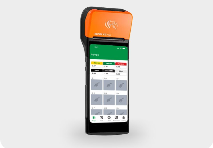 Handheld portable data terminal